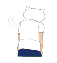 Eight heads and bodies of animal sticker #5756791