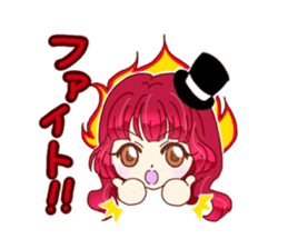 KAWAII girls everyday sticker #5757380
