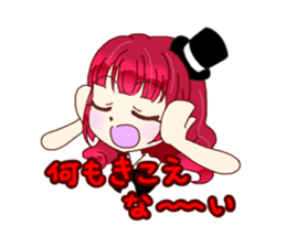 KAWAII girls everyday sticker #5757386