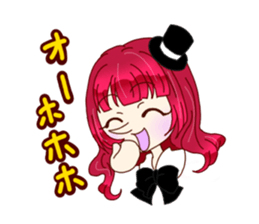 KAWAII girls everyday sticker #5757391