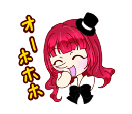 KAWAII girls everyday sticker #5757391