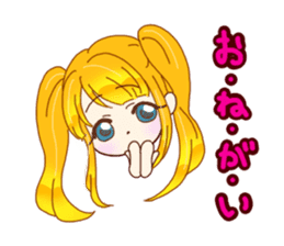 KAWAII girls everyday sticker #5757392