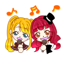 KAWAII girls everyday sticker #5757399