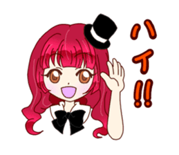 KAWAII girls everyday sticker #5757400