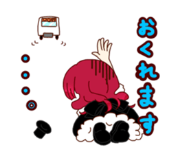 KAWAII girls everyday sticker #5757405