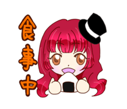 KAWAII girls everyday sticker #5757409