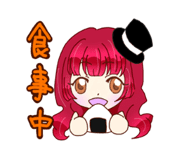 KAWAII girls everyday sticker #5757409