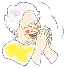 Love grandmother sticker #5757608