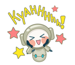 Leopold the Robot sticker #5757945