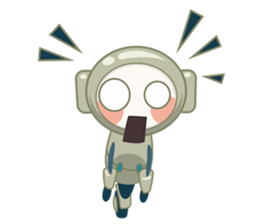 Leopold the Robot sticker #5757948