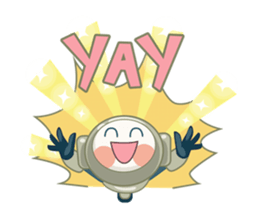 Leopold the Robot sticker #5757953