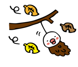 Stickers for autumn (Japanese) sticker #5758057