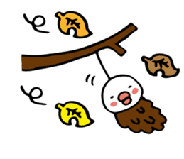 Stickers for autumn (Japanese) sticker #5758057