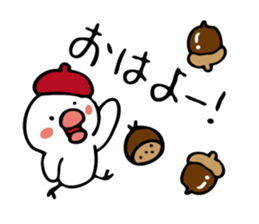 Stickers for autumn (Japanese) sticker #5758060