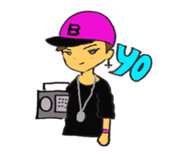 The Sticker which is hip hop sticker #5758128