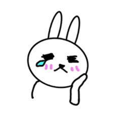 Girls of kawaii rabbit sticker #5758416