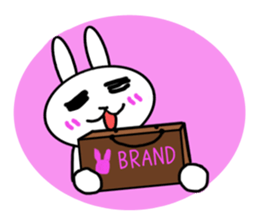 Girls of kawaii rabbit sticker #5758418