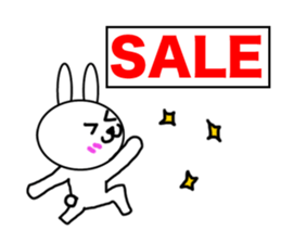 Girls of kawaii rabbit sticker #5758420