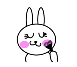 Girls of kawaii rabbit sticker #5758433