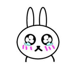 Girls of kawaii rabbit sticker #5758438