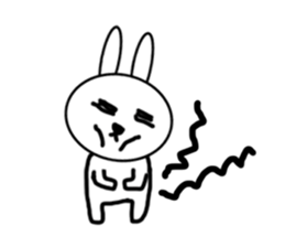 Girls of kawaii rabbit sticker #5758440