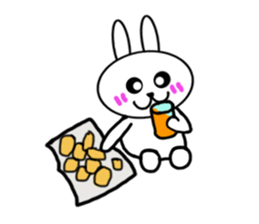 Girls of kawaii rabbit sticker #5758441