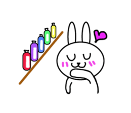 Girls of kawaii rabbit sticker #5758450