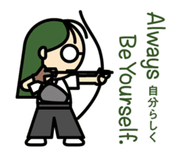 Martial arts in Japan - Budokamen sticker #5758545