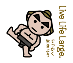 Martial arts in Japan - Budokamen sticker #5758549