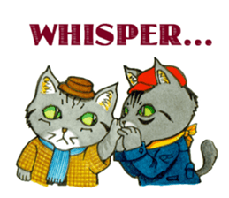 Kabu the cat man sticker #5758689