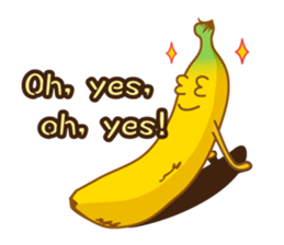 BANANA. English version sticker #5758932