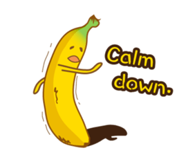 BANANA. English version sticker #5758935