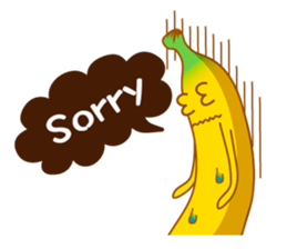 BANANA. English version sticker #5758948