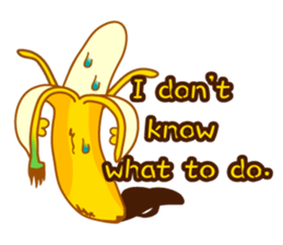 BANANA. English version sticker #5758952