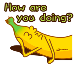 BANANA. English version sticker #5758955