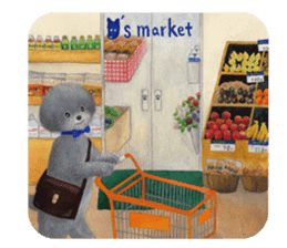 Parti poodle Latte's family & friends sticker #5759102