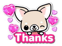 Chihuahua 3D Sticker ( English ) sticker #5759293