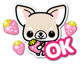 Chihuahua 3D Sticker ( English ) sticker #5759296