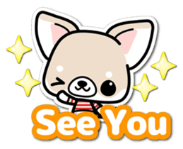 Chihuahua 3D Sticker ( English ) sticker #5759298