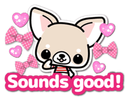 Chihuahua 3D Sticker ( English ) sticker #5759299