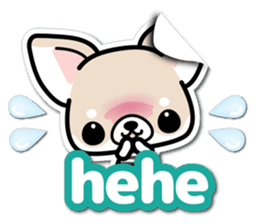 Chihuahua 3D Sticker ( English ) sticker #5759303