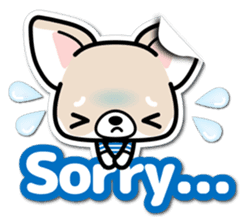 Chihuahua 3D Sticker ( English ) sticker #5759304