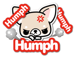 Chihuahua 3D Sticker ( English ) sticker #5759310