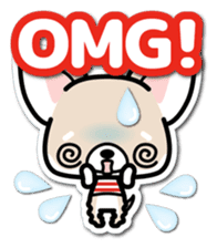 Chihuahua 3D Sticker ( English ) sticker #5759312