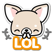Chihuahua 3D Sticker ( English ) sticker #5759316