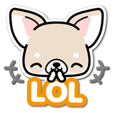 Chihuahua 3D Sticker ( English ) sticker #5759316