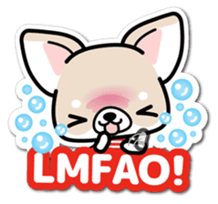 Chihuahua 3D Sticker ( English ) sticker #5759317