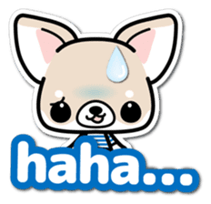 Chihuahua 3D Sticker ( English ) sticker #5759318