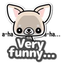 Chihuahua 3D Sticker ( English ) sticker #5759319