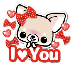 Chihuahua 3D Sticker ( English ) sticker #5759320